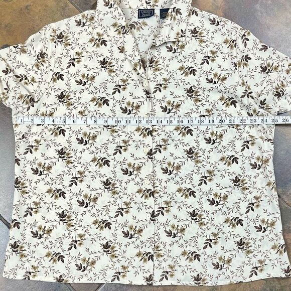 Laura Scott Floral Button Down Blouse 20W - Picture 8 of 8